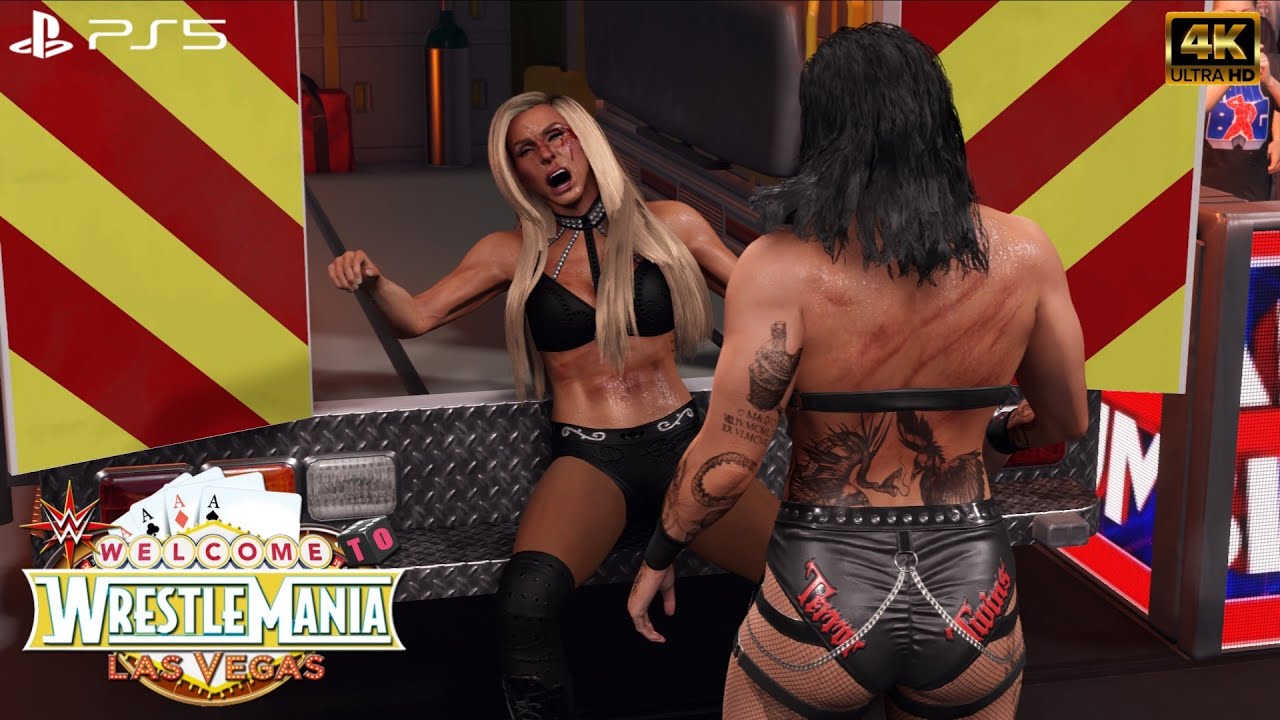FULL MATCH - Rhea Ripley vs. Charlotte Flair - Ambulance Match : WWE Women`s Championship 2025 .....