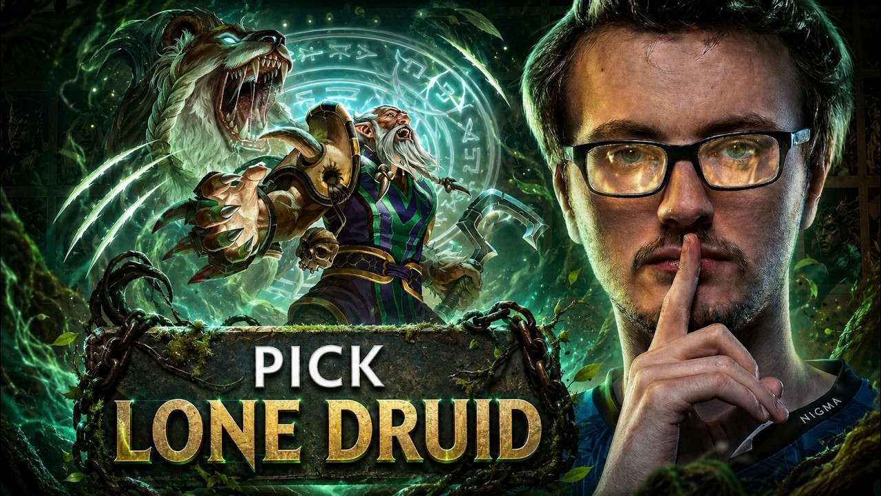 🔥 MIRACLE- LONE DRUID IS TOO STRONG! 😱🔥 META PICK!