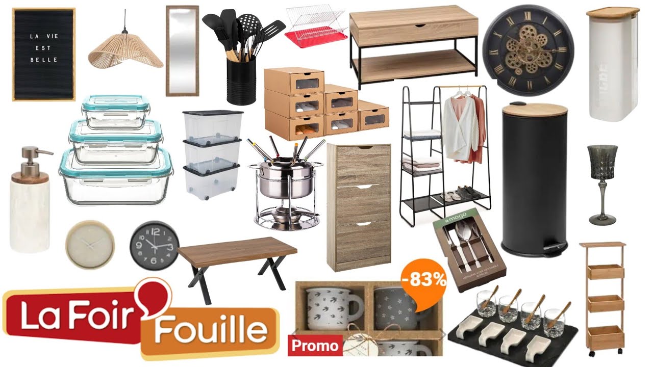 ✨ LA FOIR FOUILLE PROMOS JANVIER 2026  ⭐ D&eacute;coration Soldes #lafoirfouille