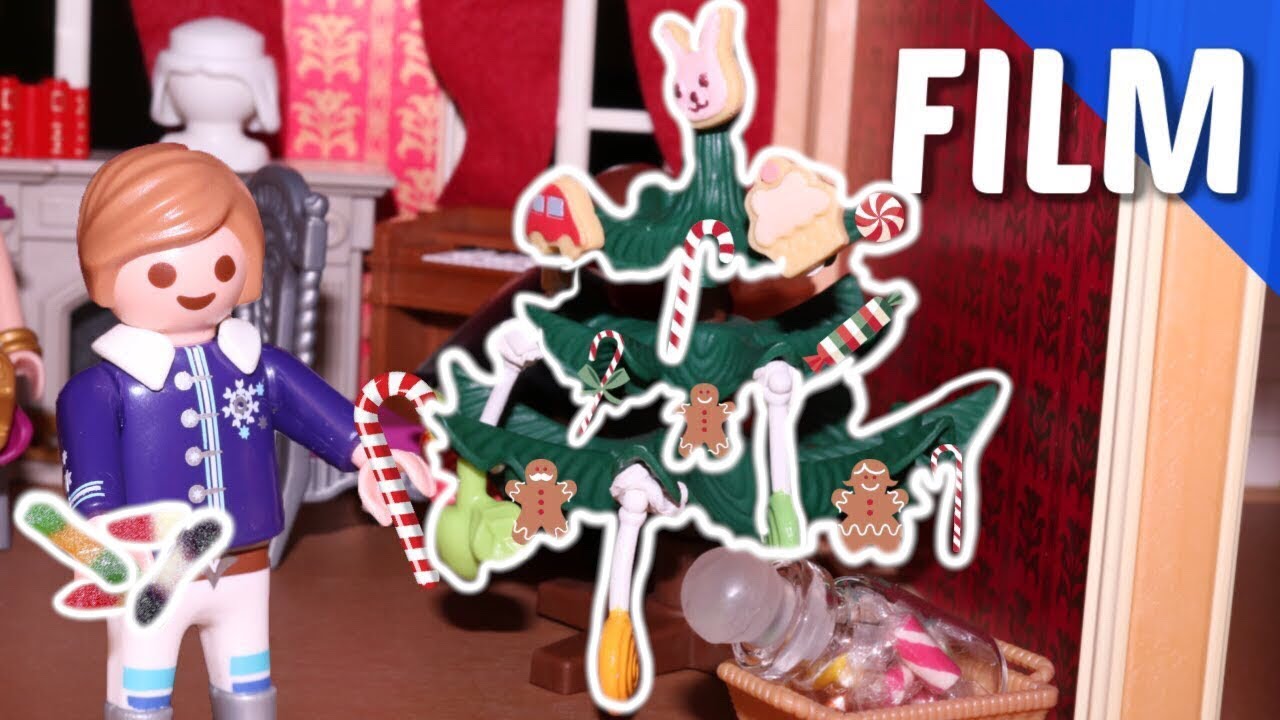 Playmobil Film deutsch Süßigkeiten Tannenbaum 🍭Warum haben wir einen Weihnachtsbaum 🎄Spielzeug Film