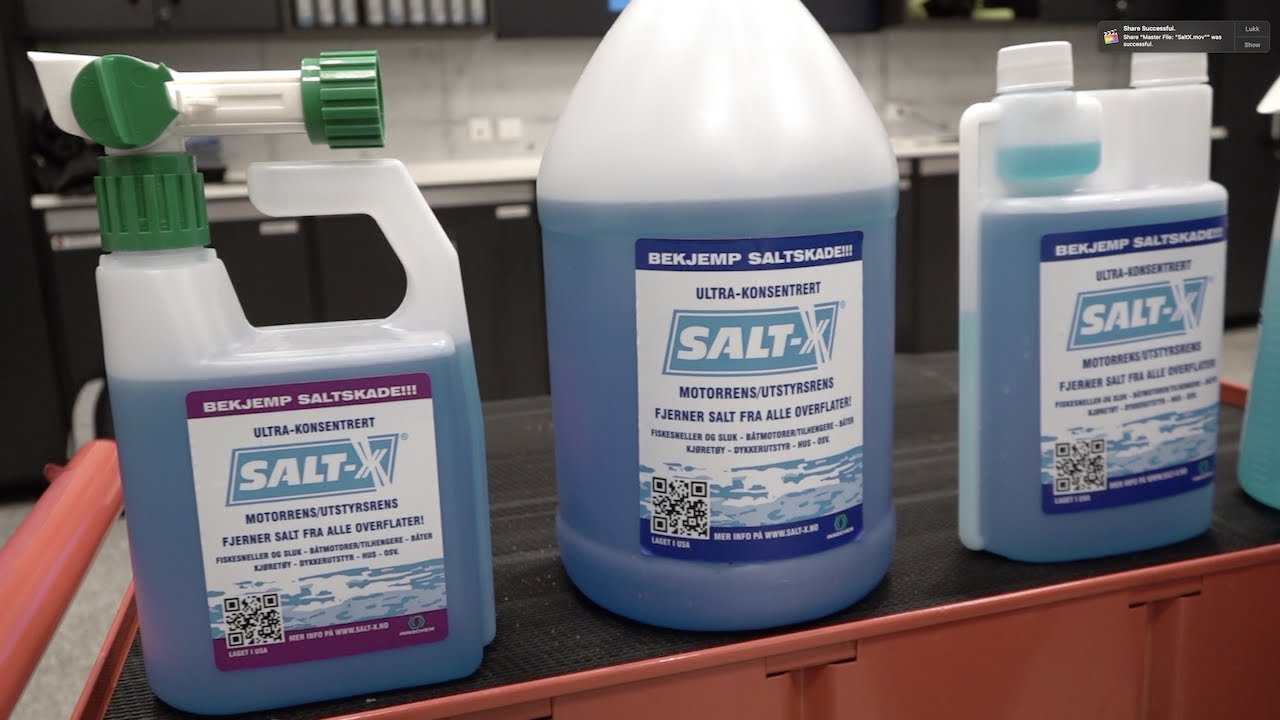 Salt-X : Løsningen for å fjerne salt på bilen din