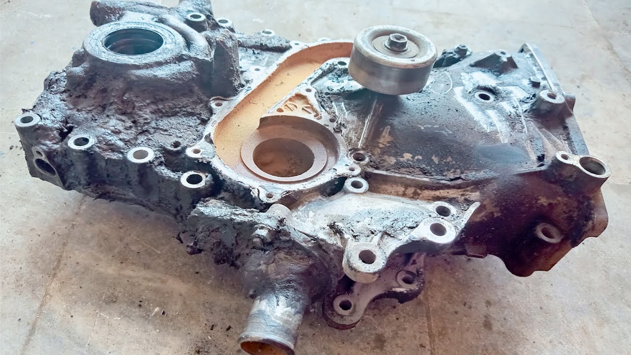 Toyota Hiace 2TR Oil Pump Plate Restoration