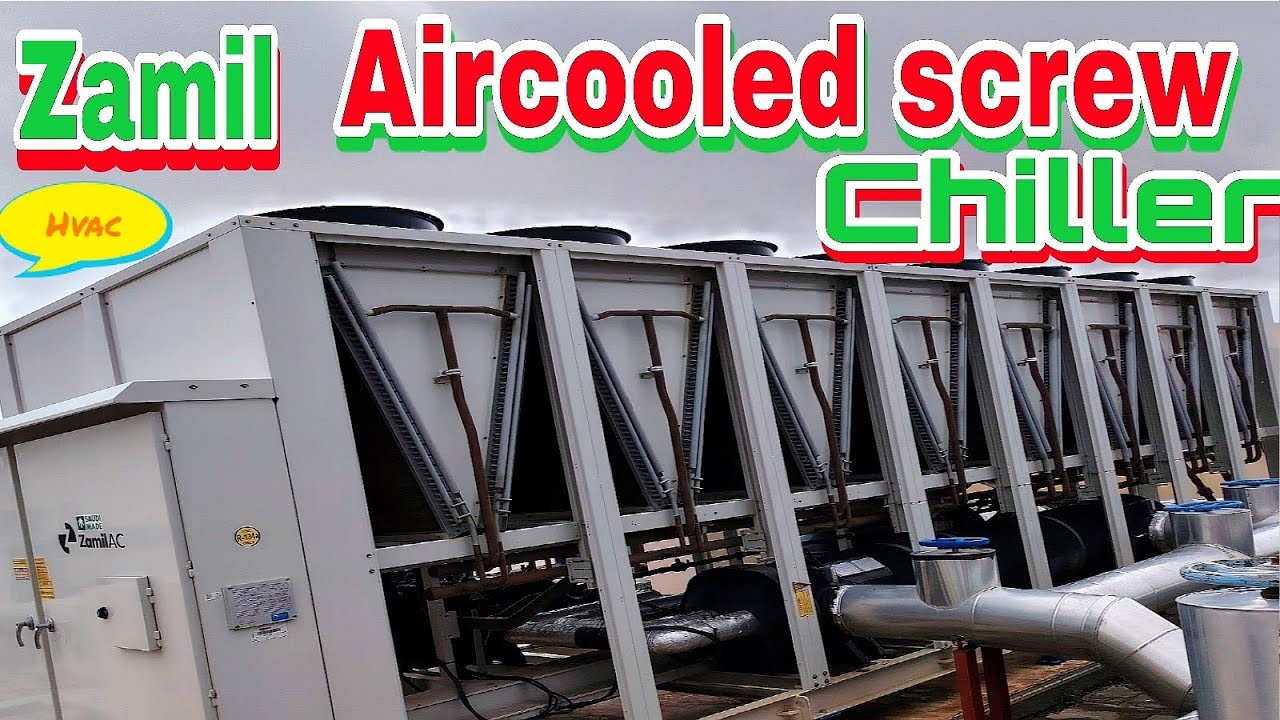 Aircooled screw chiller  kya hota hai ❄️ | Hvac | @saifwithair 