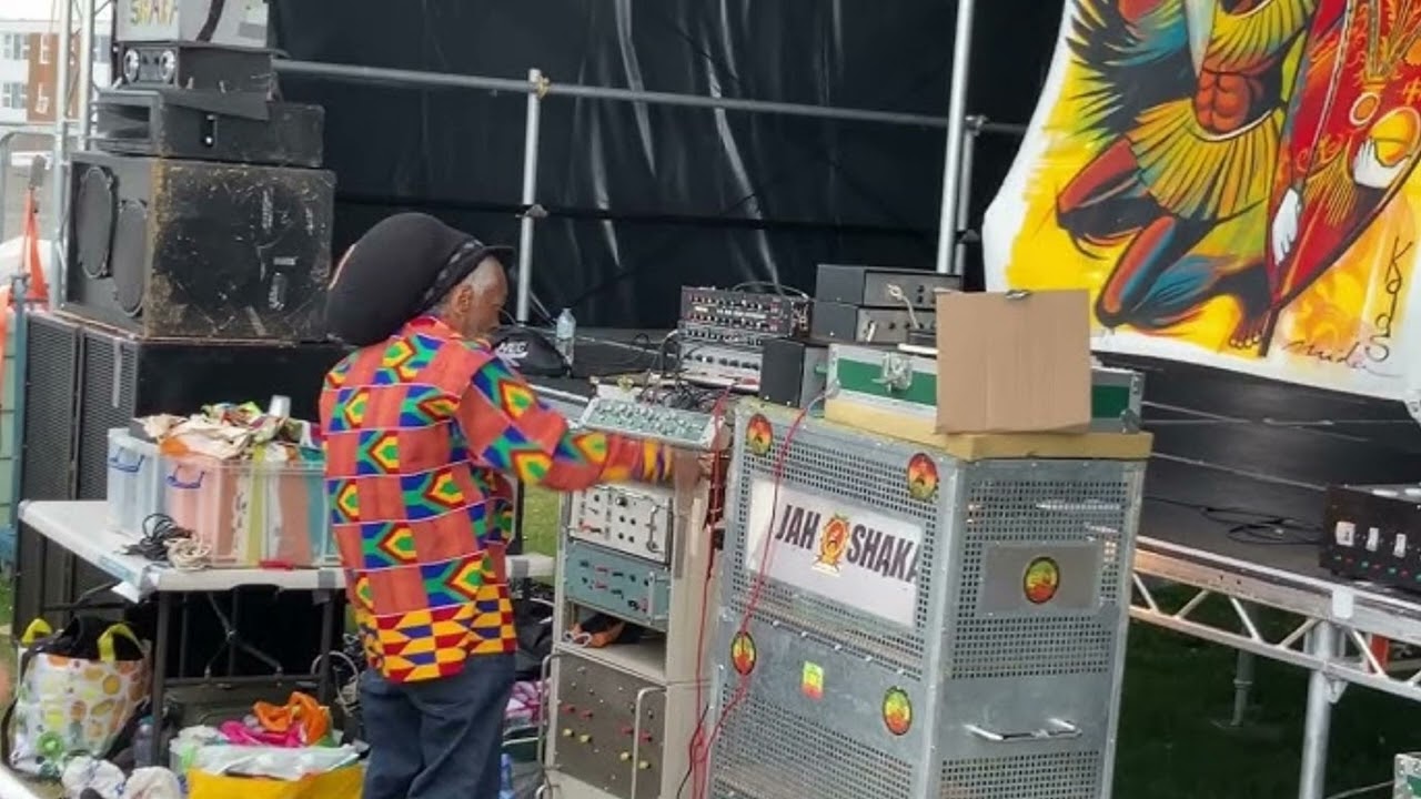 JAH SHAKA playing DUBPLATE - Sugar Minott - Babylon Kingdom Falling  RUFF 🔥🔥🔥