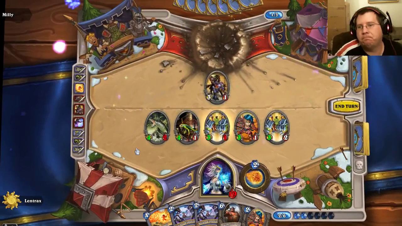 Hearthstone Newb tries game.