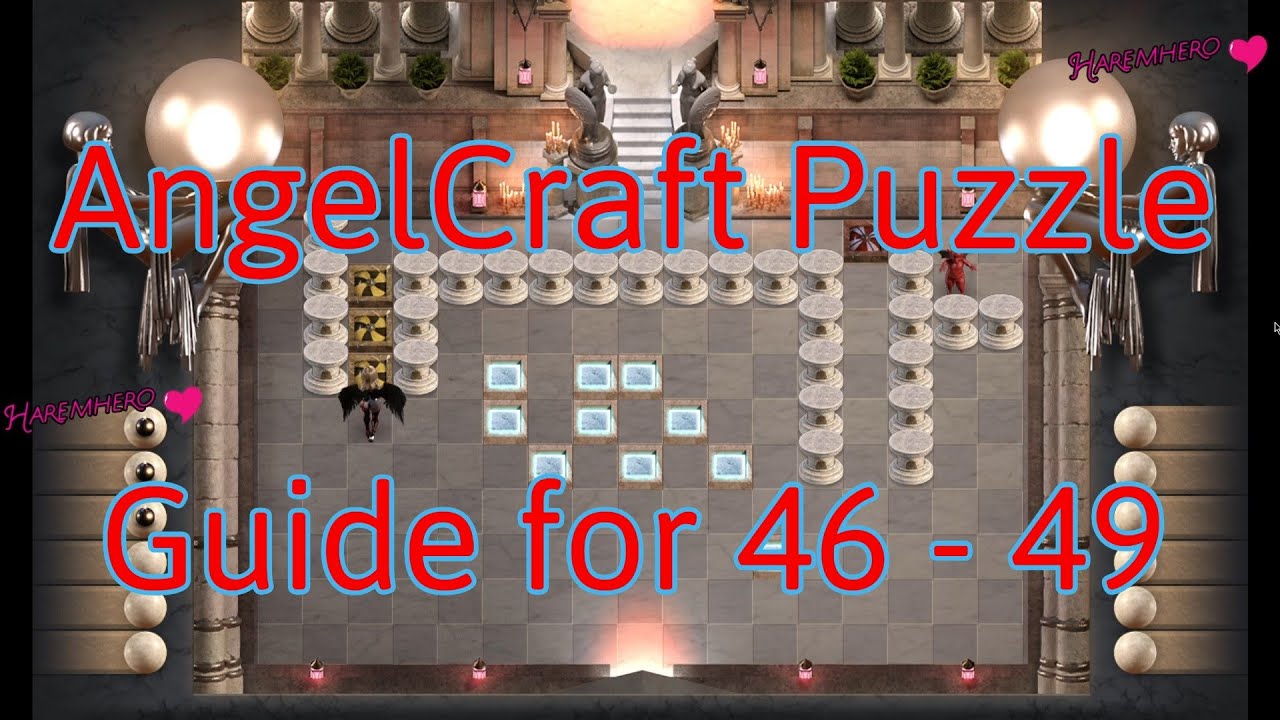 The Genesis Order &mdash; прохождение головоломок AngelCraft 46, 47, 48, 49 💗 💖🔥 💥