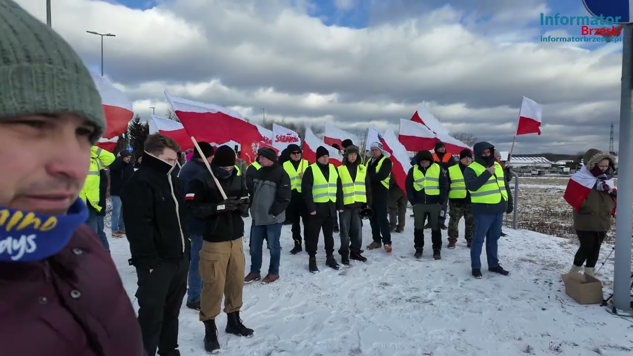 Kępa Bogumiłowicka  - protest rolników