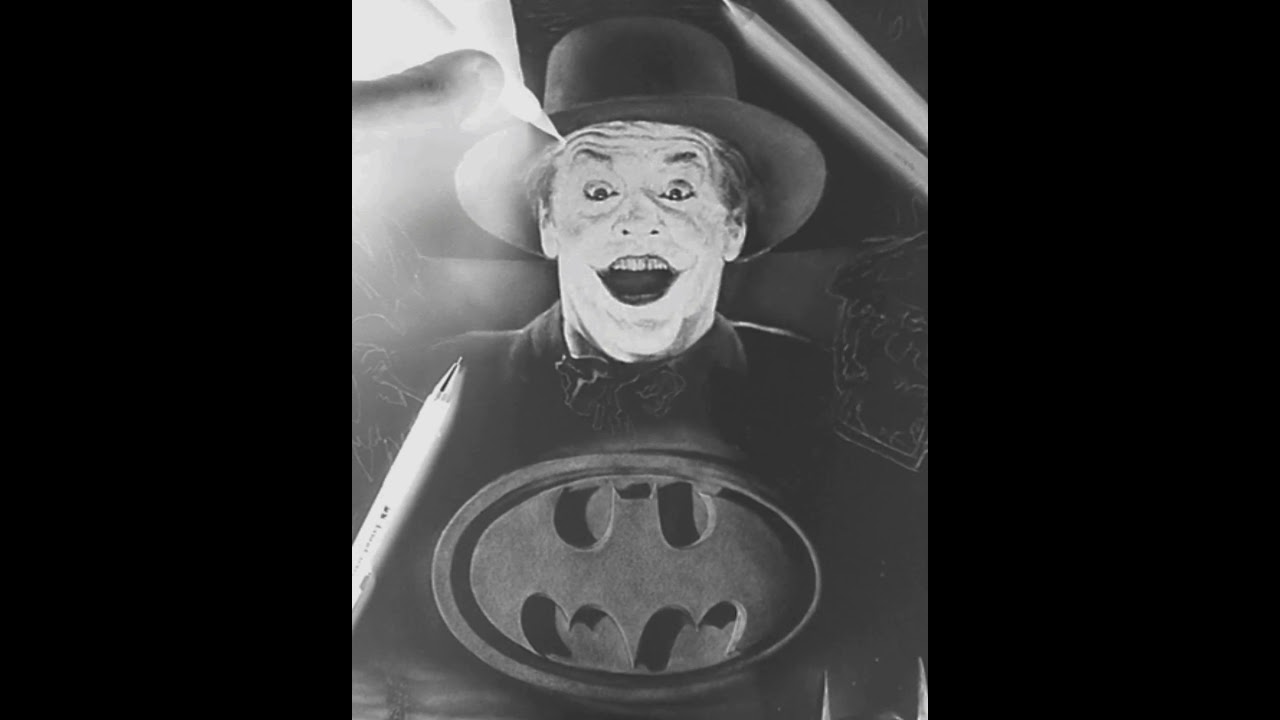 Batman 89 Negative Drawing 🌝🌚 #batman #drawing