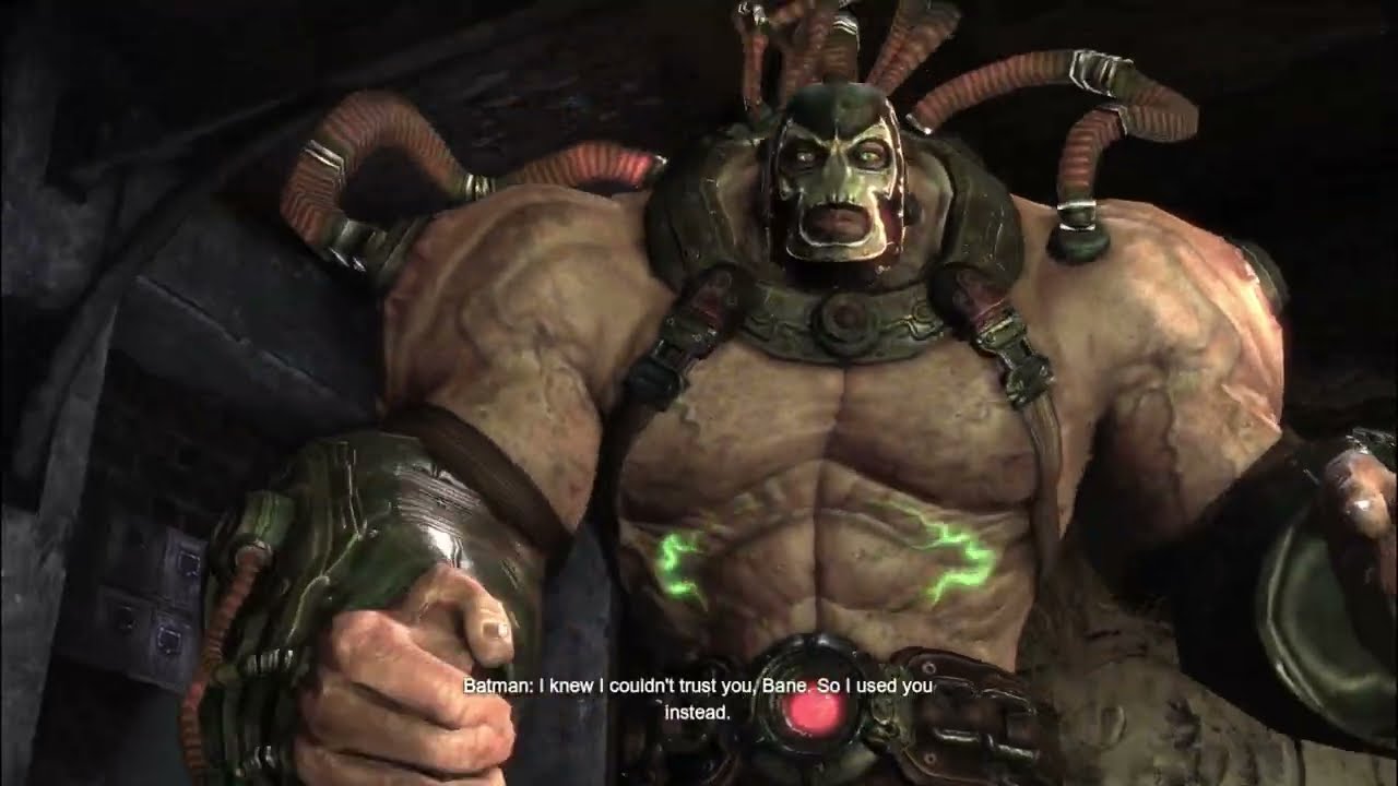 Batman Arkham City Bane Fragile Alliance Ending