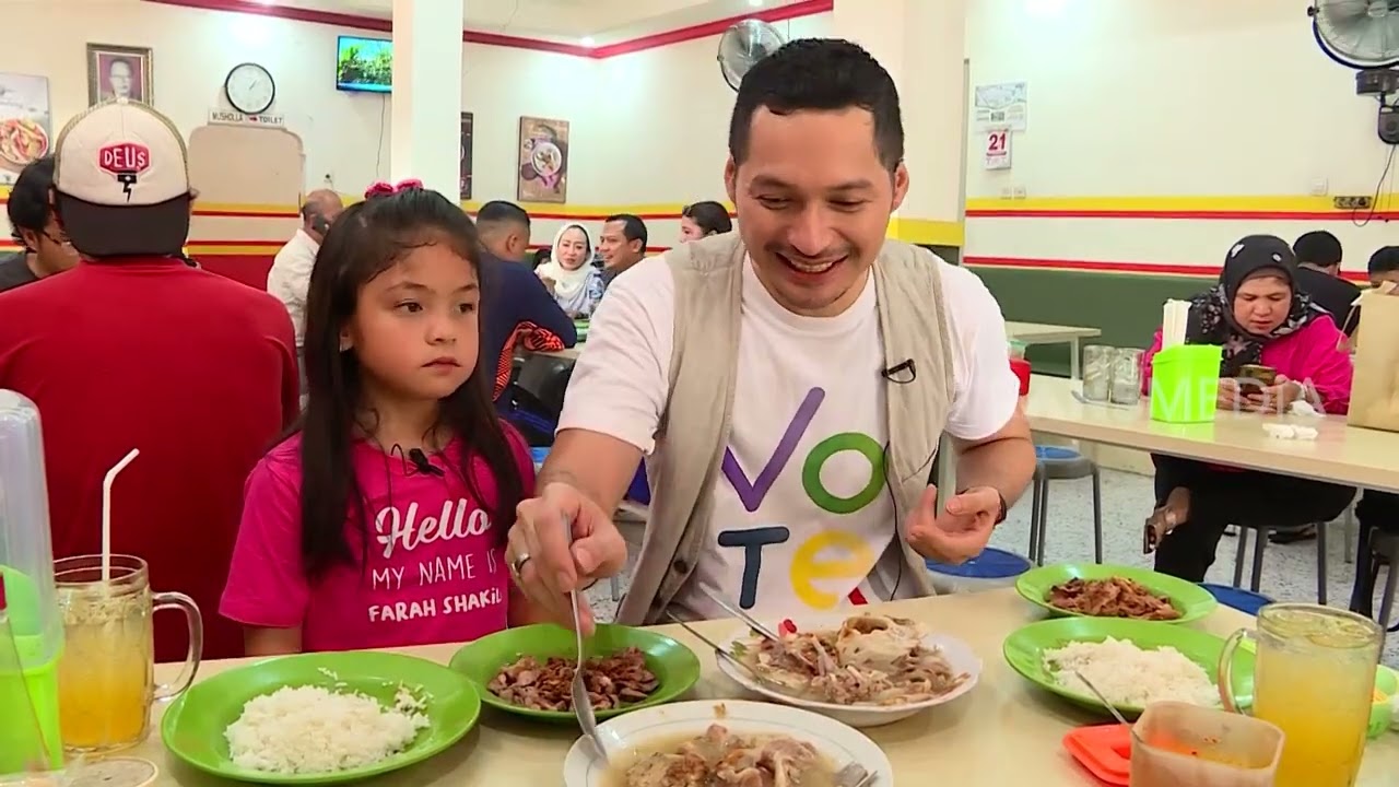 Farah Shakila & Evan Sanders Kullineran di Sate Barokah H.Wahab | MAKAN RECEH (02/06/23)