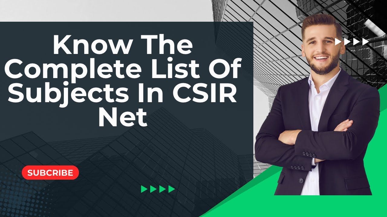 CSIR NET Subjects 2024 || Important subjects in CSIR Net #csirnet #ugcnet #phd #jrf #csirnet2024