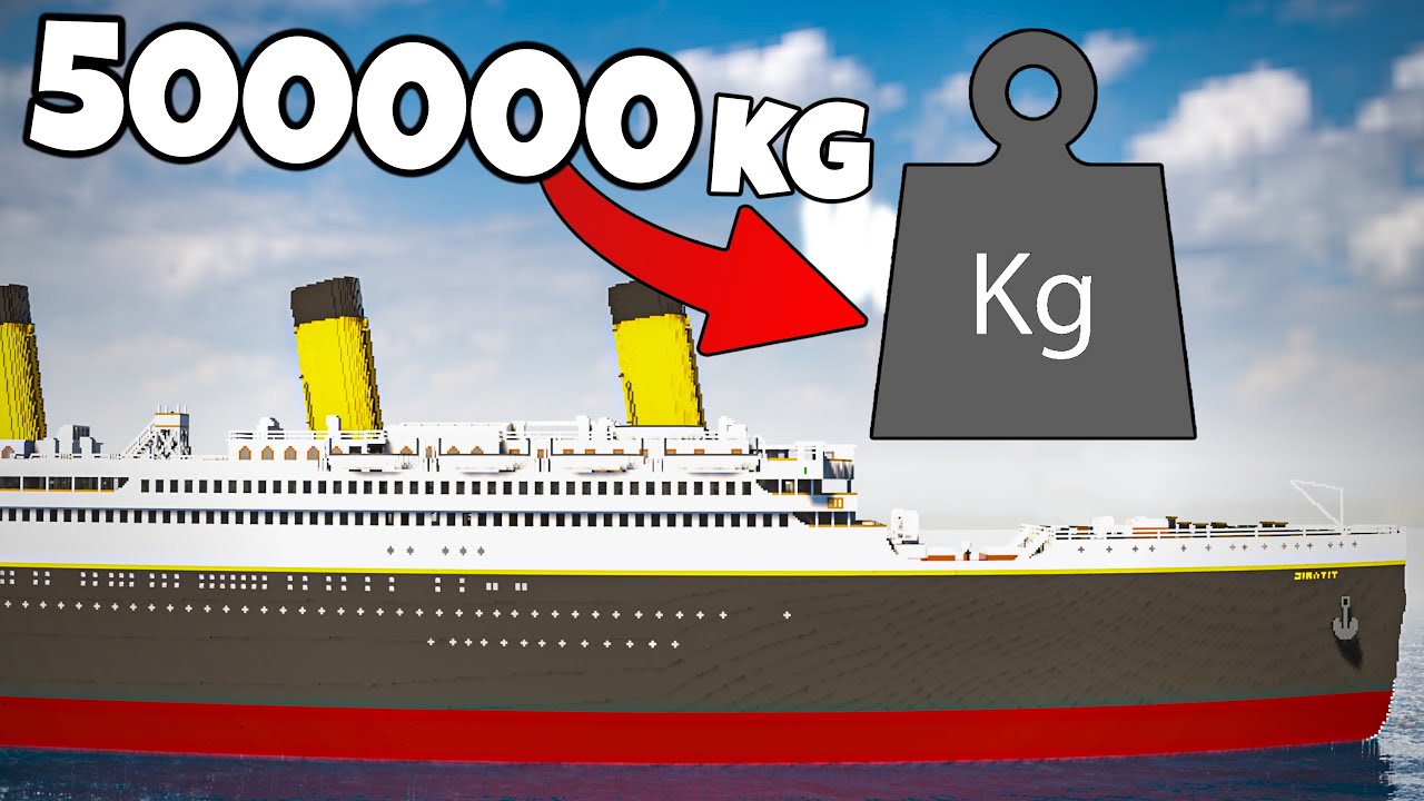 ❄️ ILE KILOGRAM&Oacute;W UTRZYMA TITANIC!? | TEARDOWN |