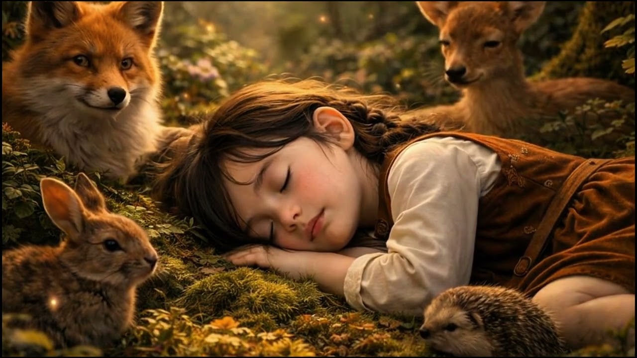 Enchanted Forest Lullaby 🌿 Short Celtic Fantasy Music for Sleep, Relaxation & Peaceful Dreams 