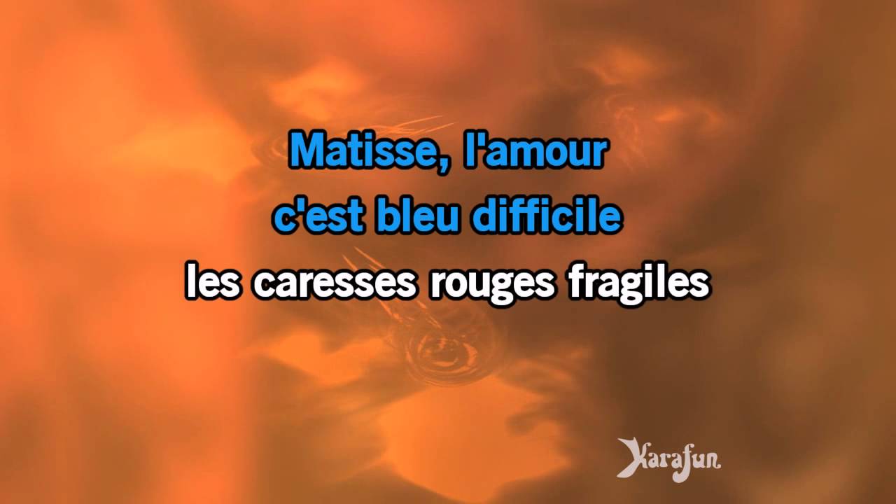 Karaoké L'amour à la machine - Alain Souchon *