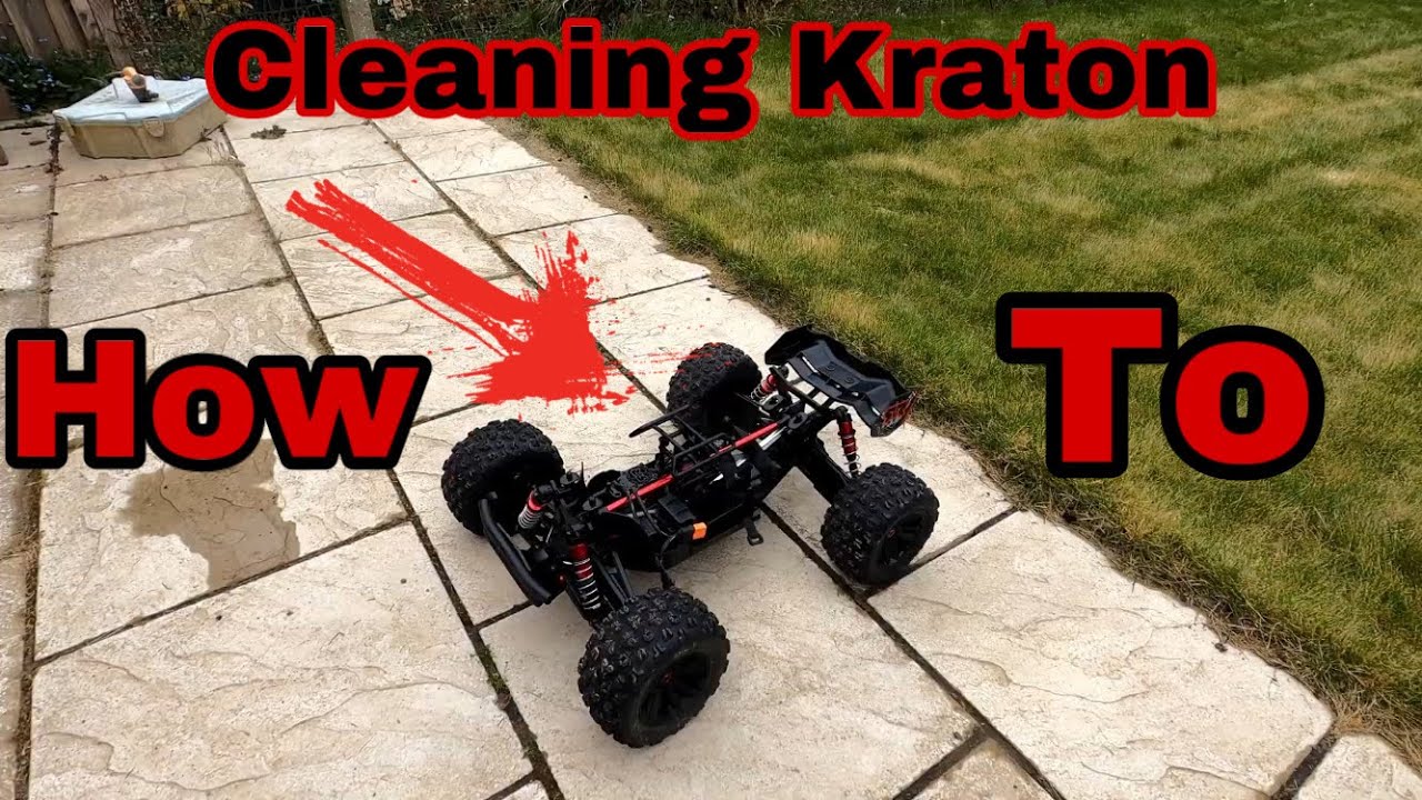 Как: чистить радиоуправляемую машину (Arrma Kraton)