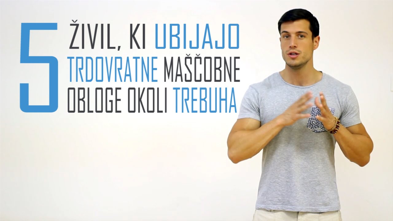 5 živil, ki ubijajo trdovratne maščobne obloge okoli trebuha