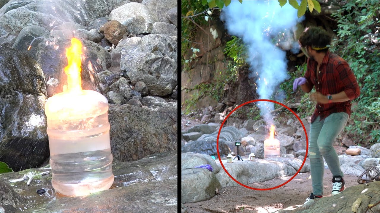 I tried an amazing experiment || నేను అద్భుతమైన ప్రయోగం ప్రయత్నించాను (sodium metal experiment)