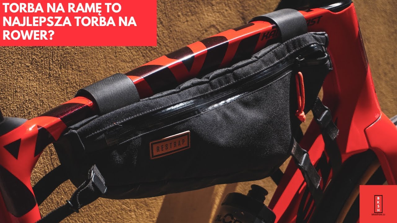 Nie tylko na bikepacking - plusy i minusy torby rowerowej na ramę Restrap Frame Bag Medium