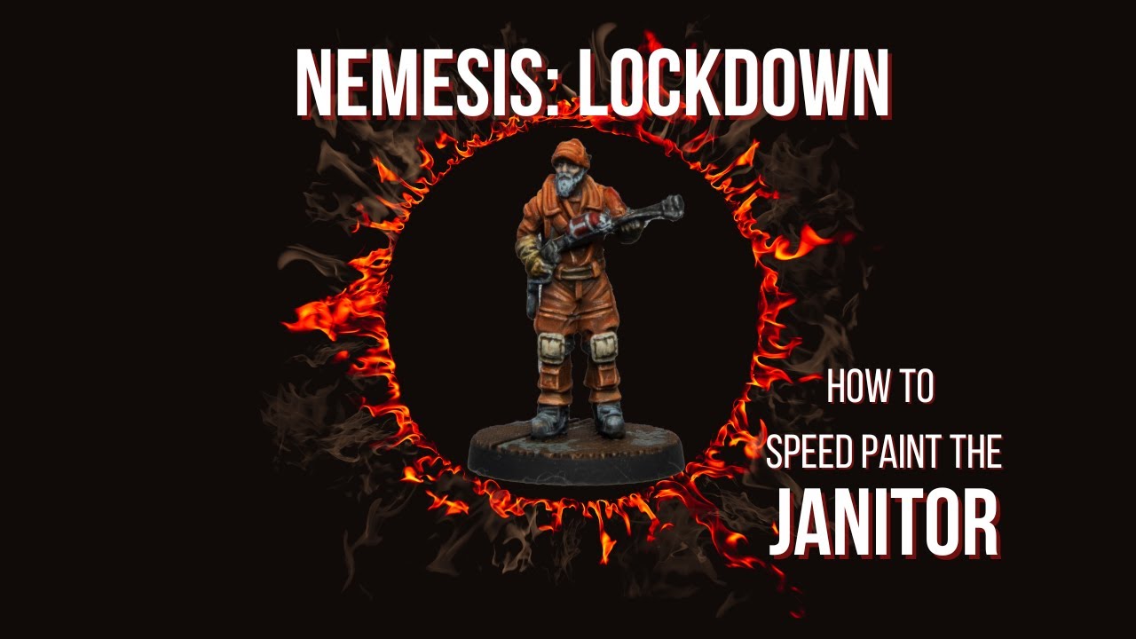 Nemesis: Lockdown - How To Speed Paint - The Janitor