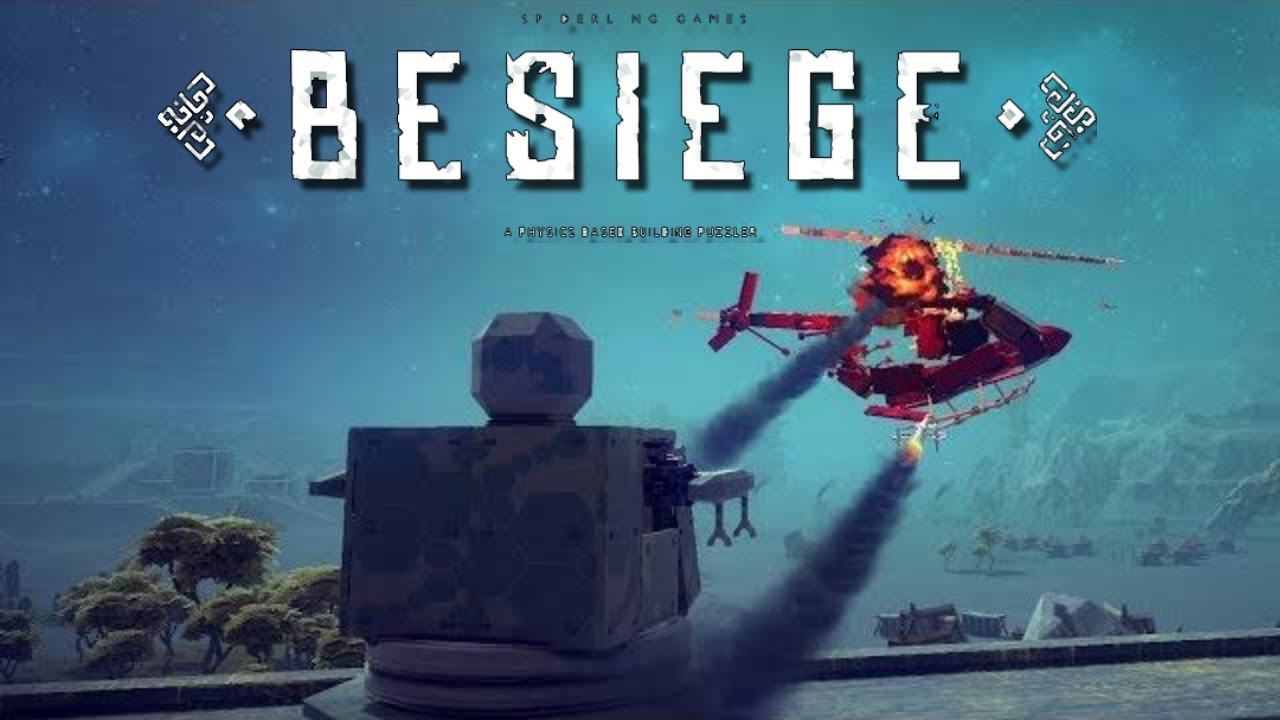 Shooting Down Helicopters #5 | Besiege