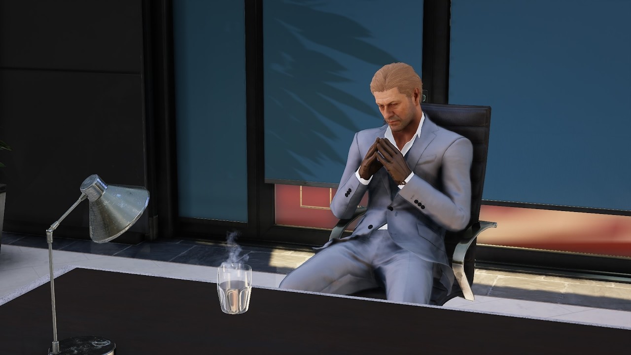 HITMAN 2 miami mark faba dialogues