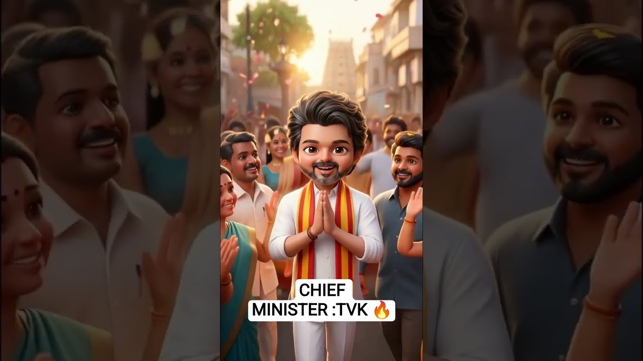 Vijay Thalapathy set to become Tamil Nadu CM after TVK crosses 118 seat majority mark. #subscribe
