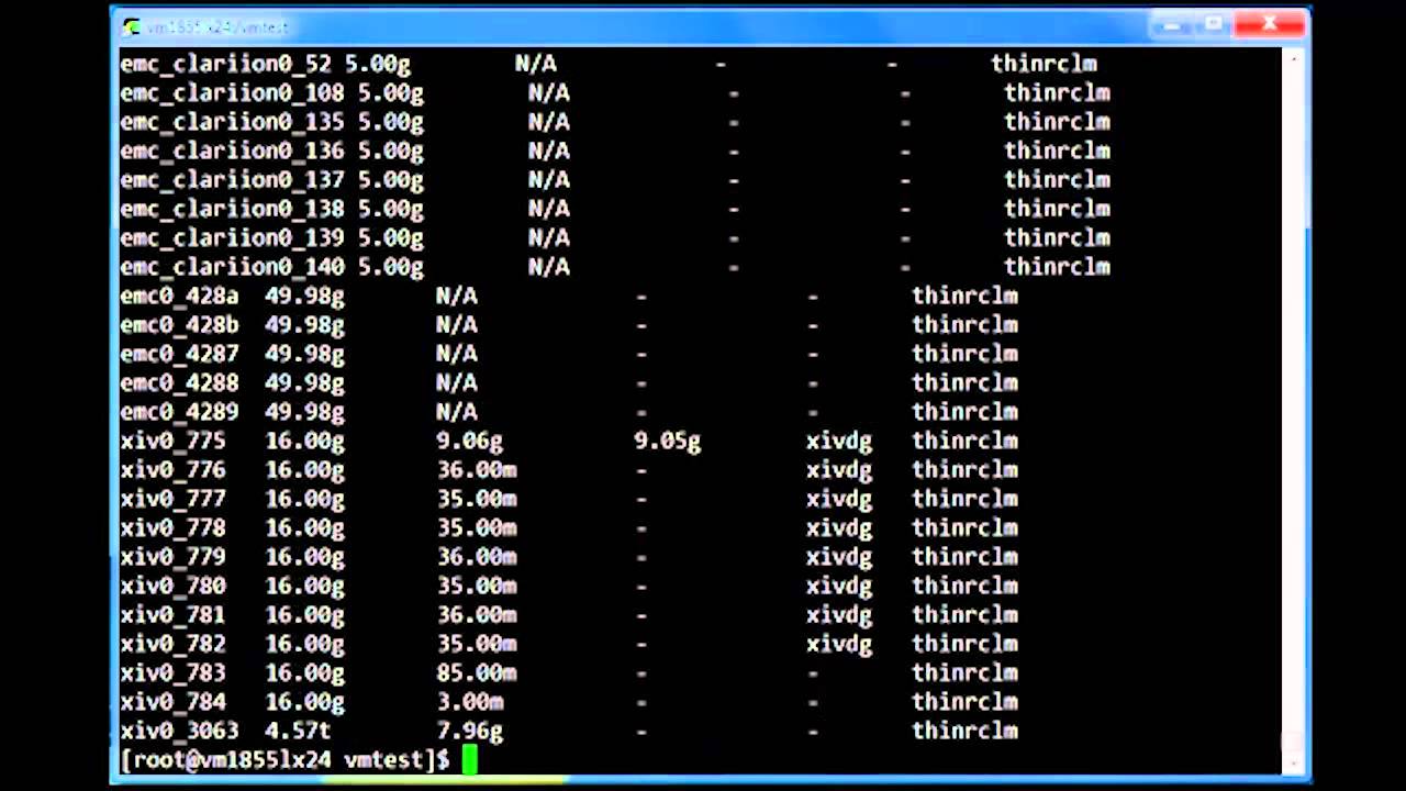 Screencast- Storage Foundation 6.0 File System Usage