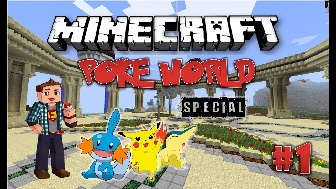 Minecraft: PokeWorld Special #1 - Новый сервер (Игра на сервере)