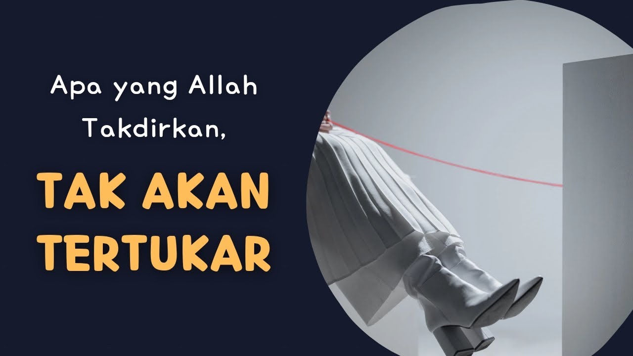 TENANG.... TAKDIRMU TAK AKAN LEWAT