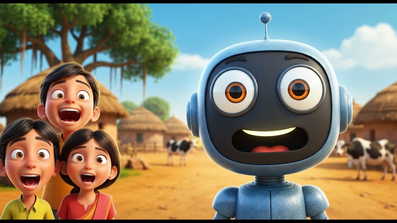 Robot और बच्चों की दोस्ती  | बच्चों की कहानी  | Moral Story for Kids | Episode 3