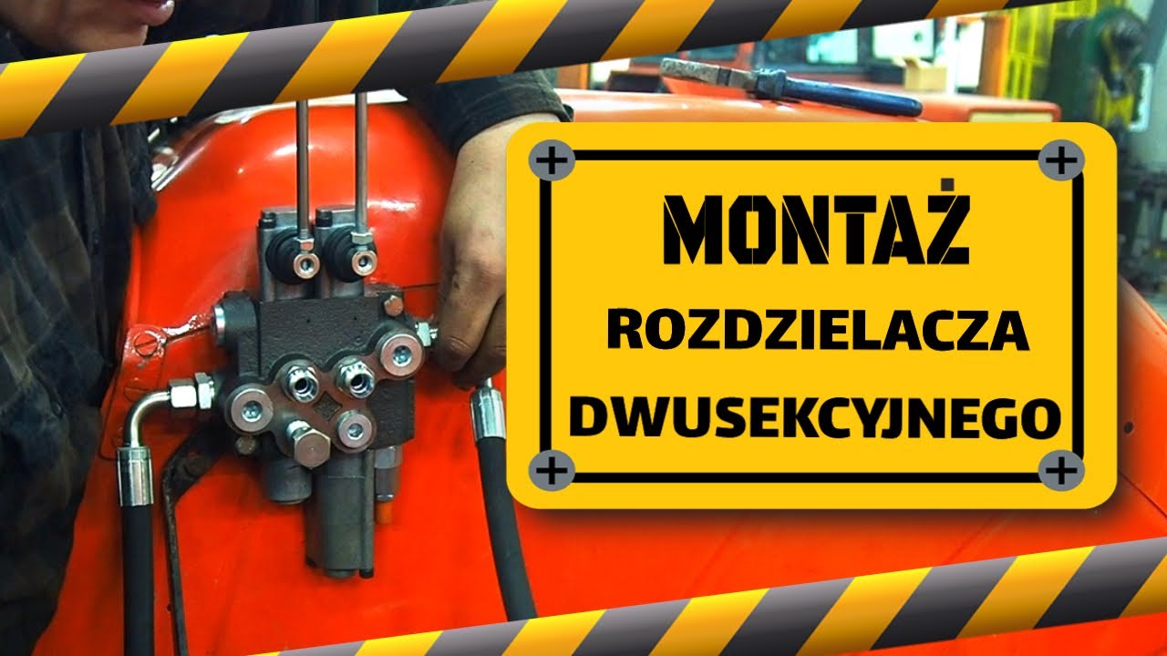 Zestaw zewnętrznego rozdzielacza w ciągniku URSUS C-360