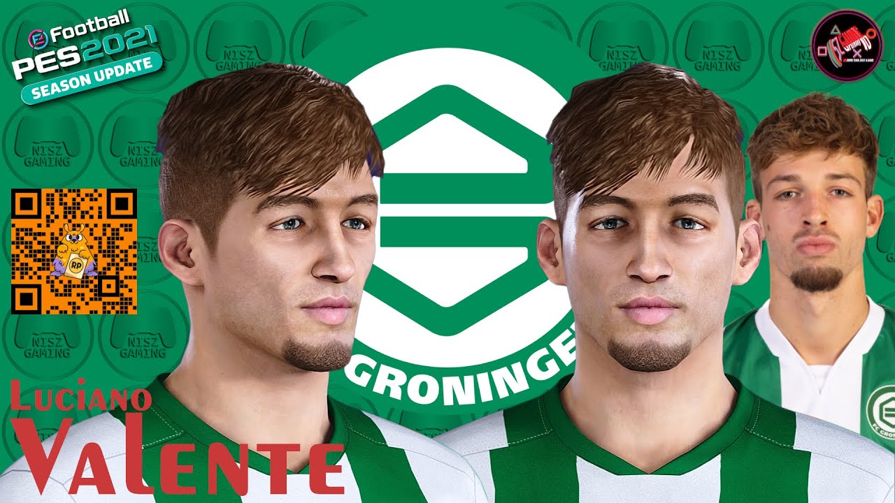 How to Create Face Luciano Valente 🇳🇱 FC Groningen | PES 2021 Face Build