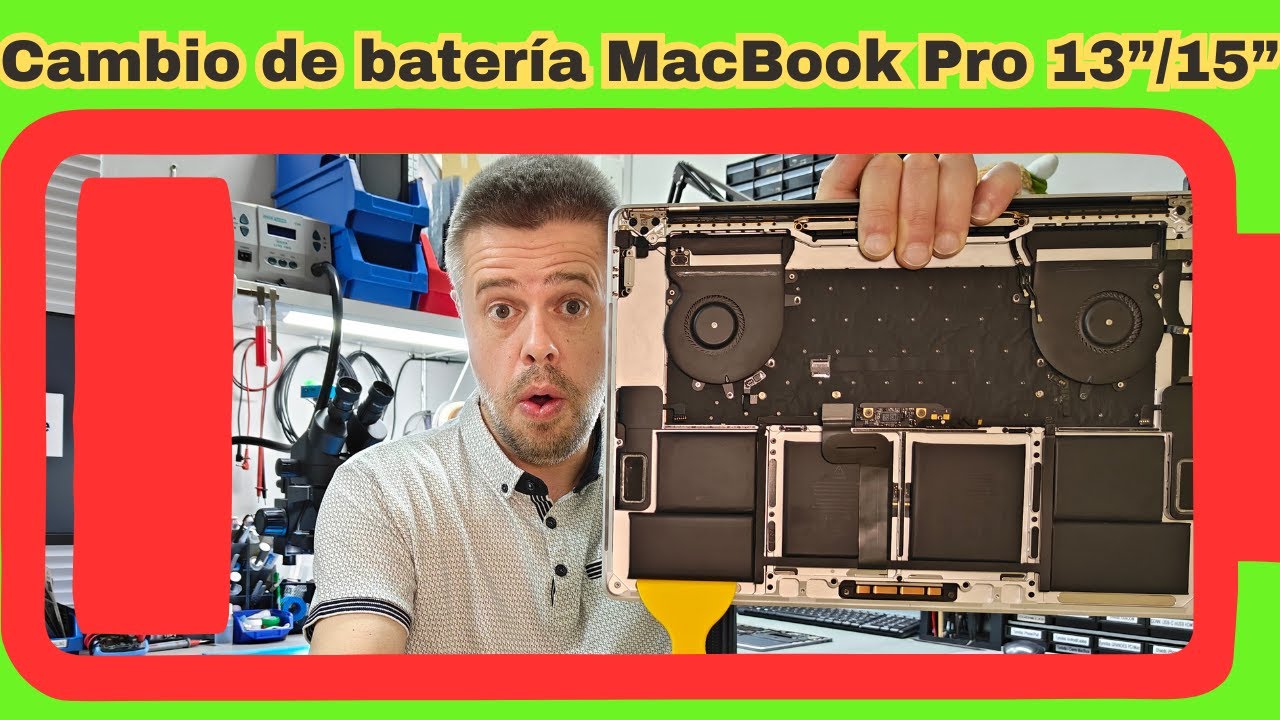 Como cambiar batería MacBook Pro M1➕2016-2020➡️Paso a Paso