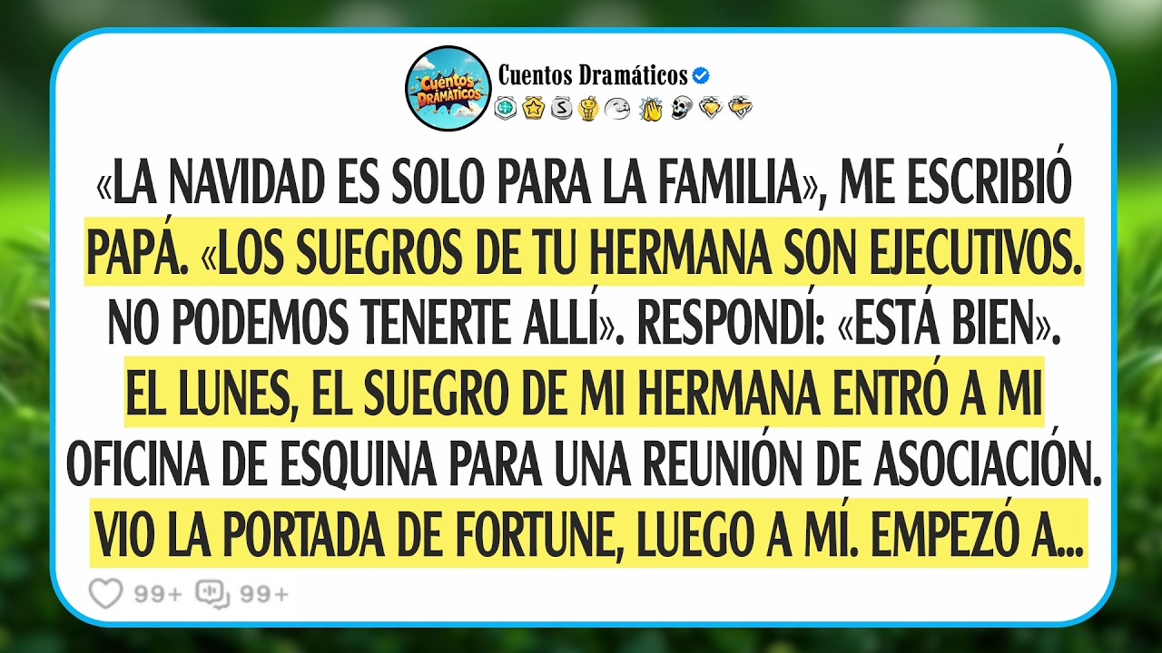 Papá me envío un mensaje: 