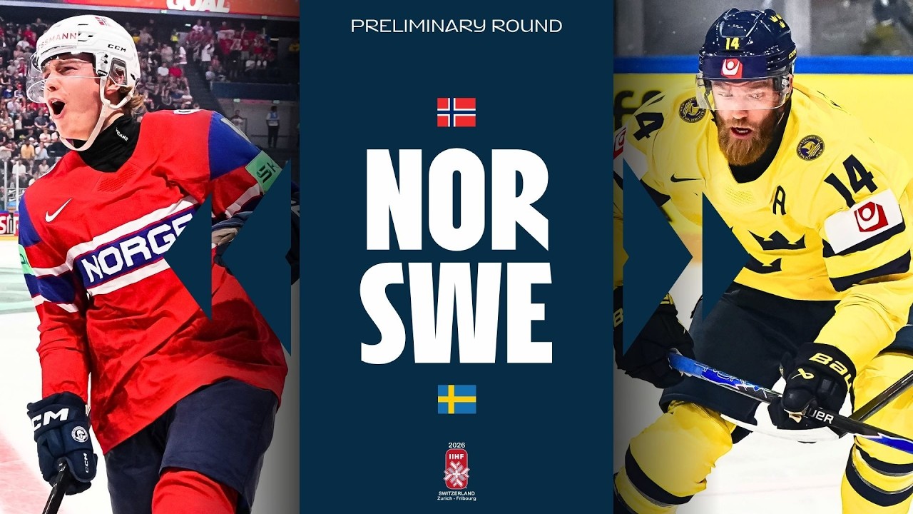 Highlights: Norway vs Sweden | 2026 #MensWorlds
