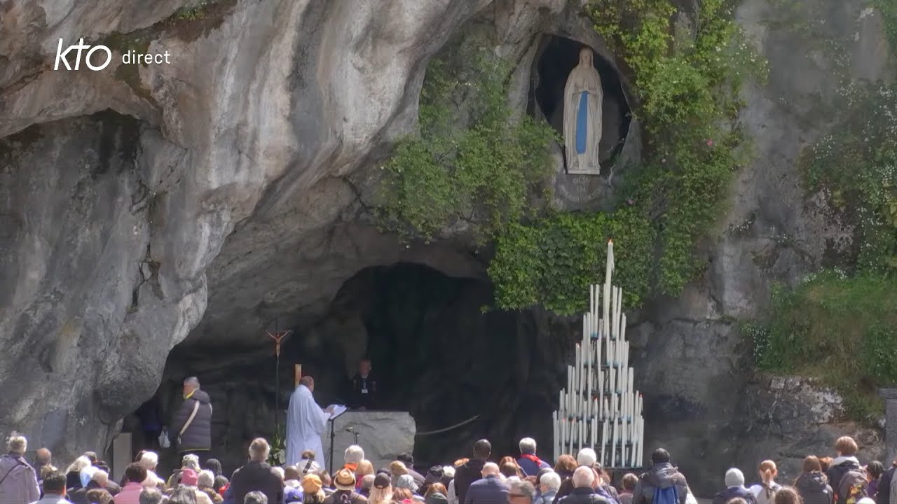 Chapelet du 22 avril 2024 &agrave; Lourdes