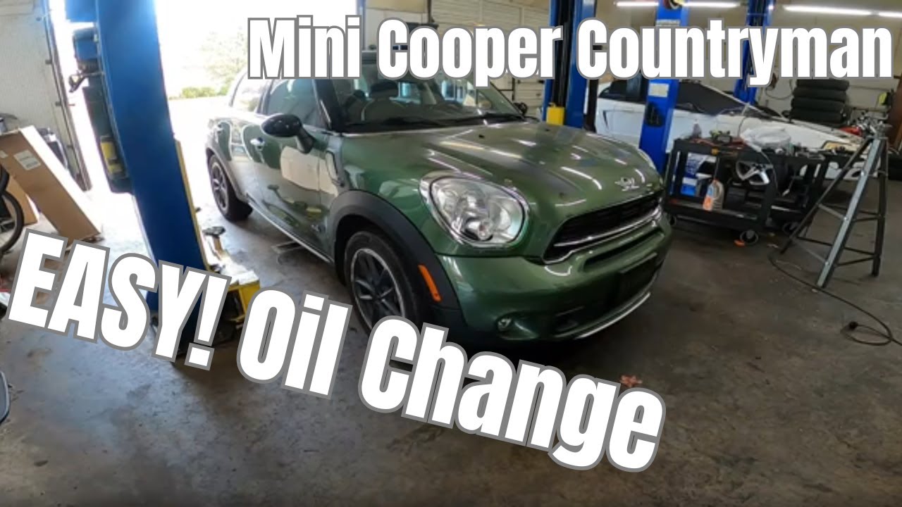 2016 Mini Cooper S Countryman Oil Change