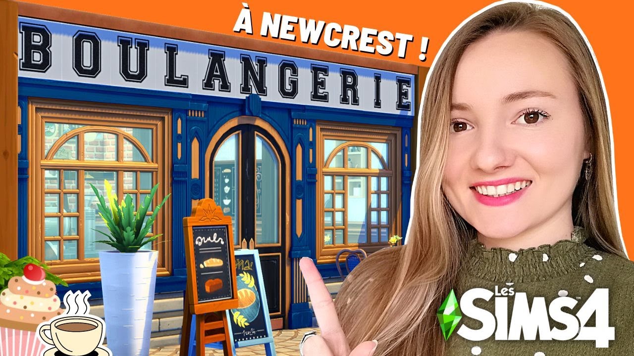 Une boulangerie à Newcrest 🥐 SIMS 4