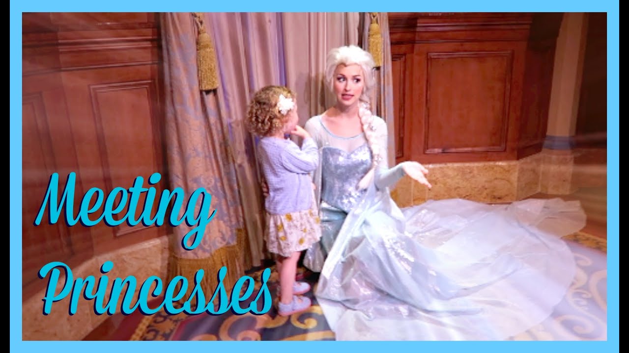 Meeting Disney Princesses | Sprinkle of Chatter