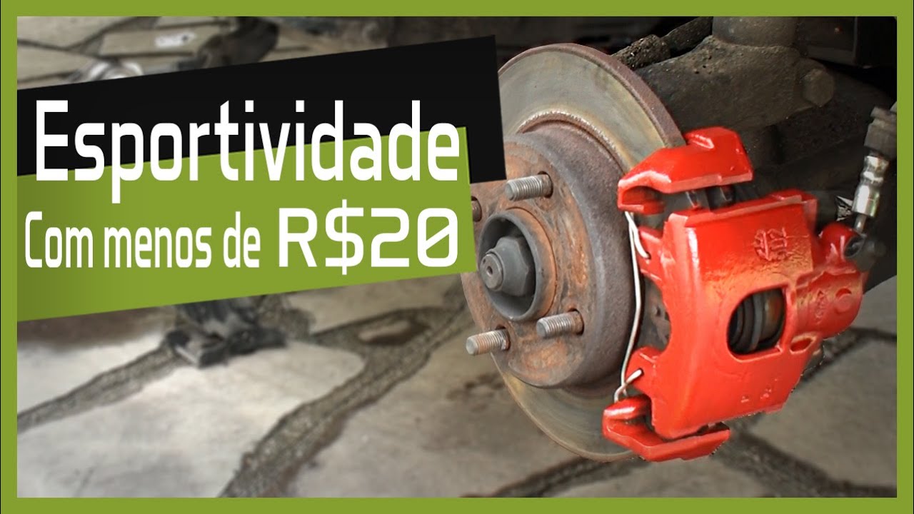 Como pintar a pinça de freio corretamente e com segurança - Faça Você Mesmo - DIY