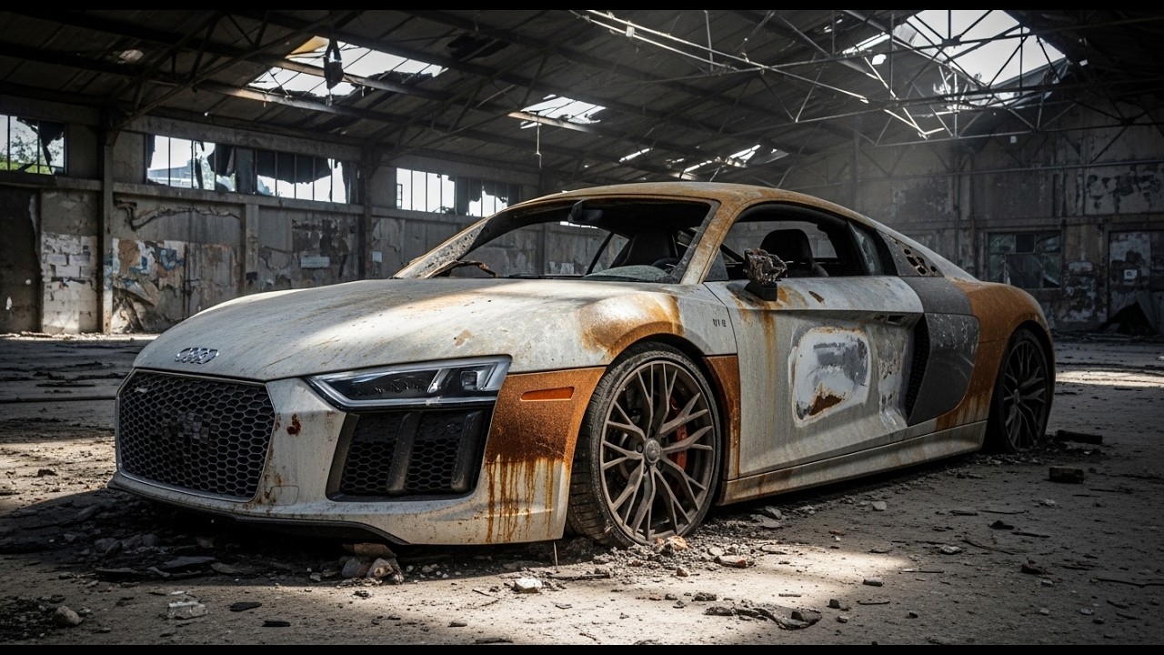 ASMR Car Restoration! 2015 Audi R8 Full Restoration