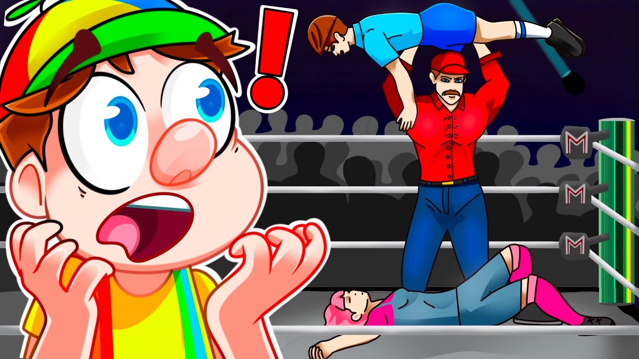 Джонни и Марти против Губи и Дейзи в WWE&hellip;