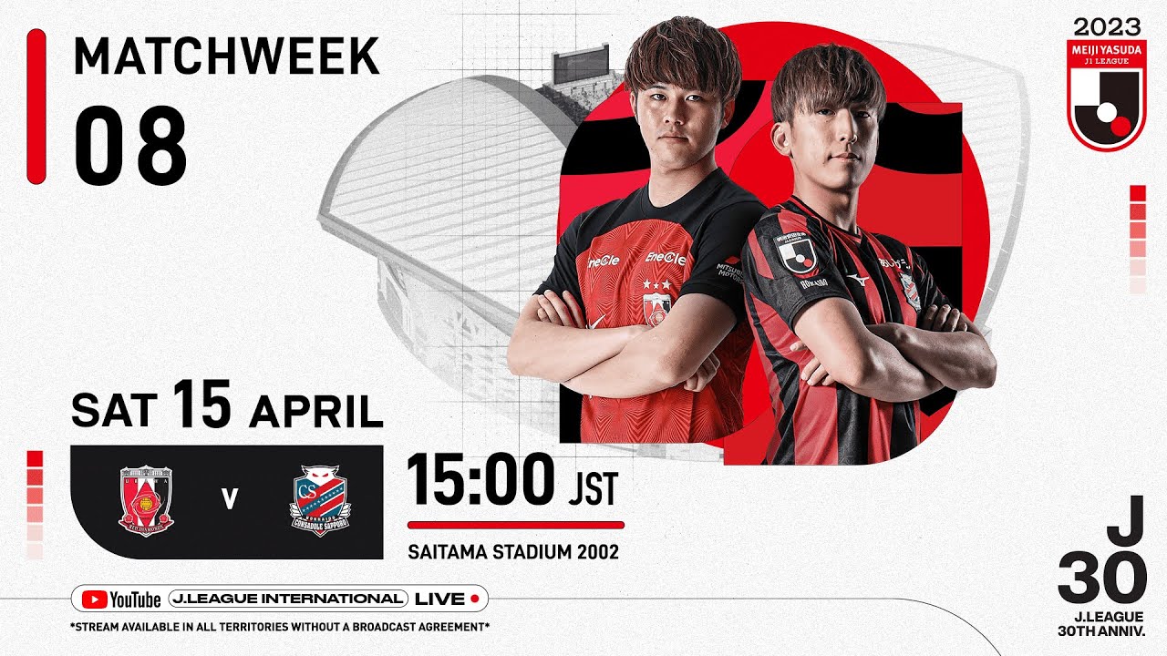 LIVE | Urawa Reds vs Hokkaido Consadole Sapporo | Matchweek 8 | 2023 | J1 League