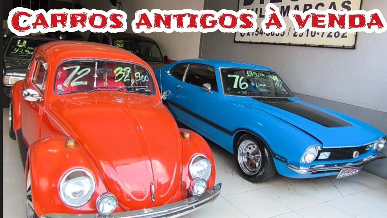 OLHA SÓ TODOS À VENDA FUSCA E OUTROS CARROS ANTIGOS DILCAR MULTIMARCAS 