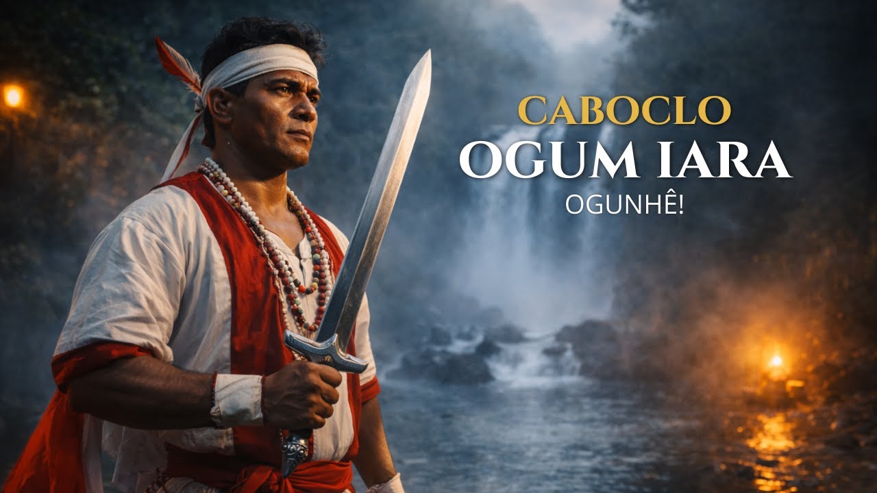 CABOCLO OGUM IARA - Ferro que corta, água que limpa (Ponto de Gira) |  Tambor de Ifé