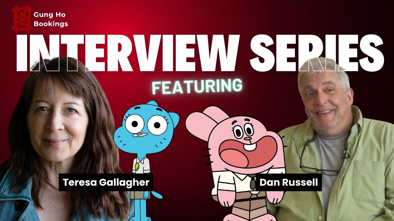 🎤 Interview w/ Teresa Gallagher and Dan Russell from The Wonderfully Weird World of Gumball