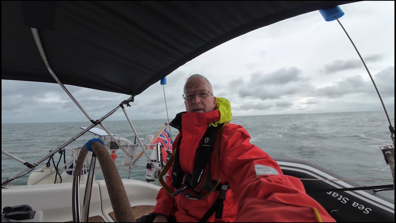 Solo Sail to the Mediterranean begins, Fleetwood to Holyhead Wales - Episode 1
