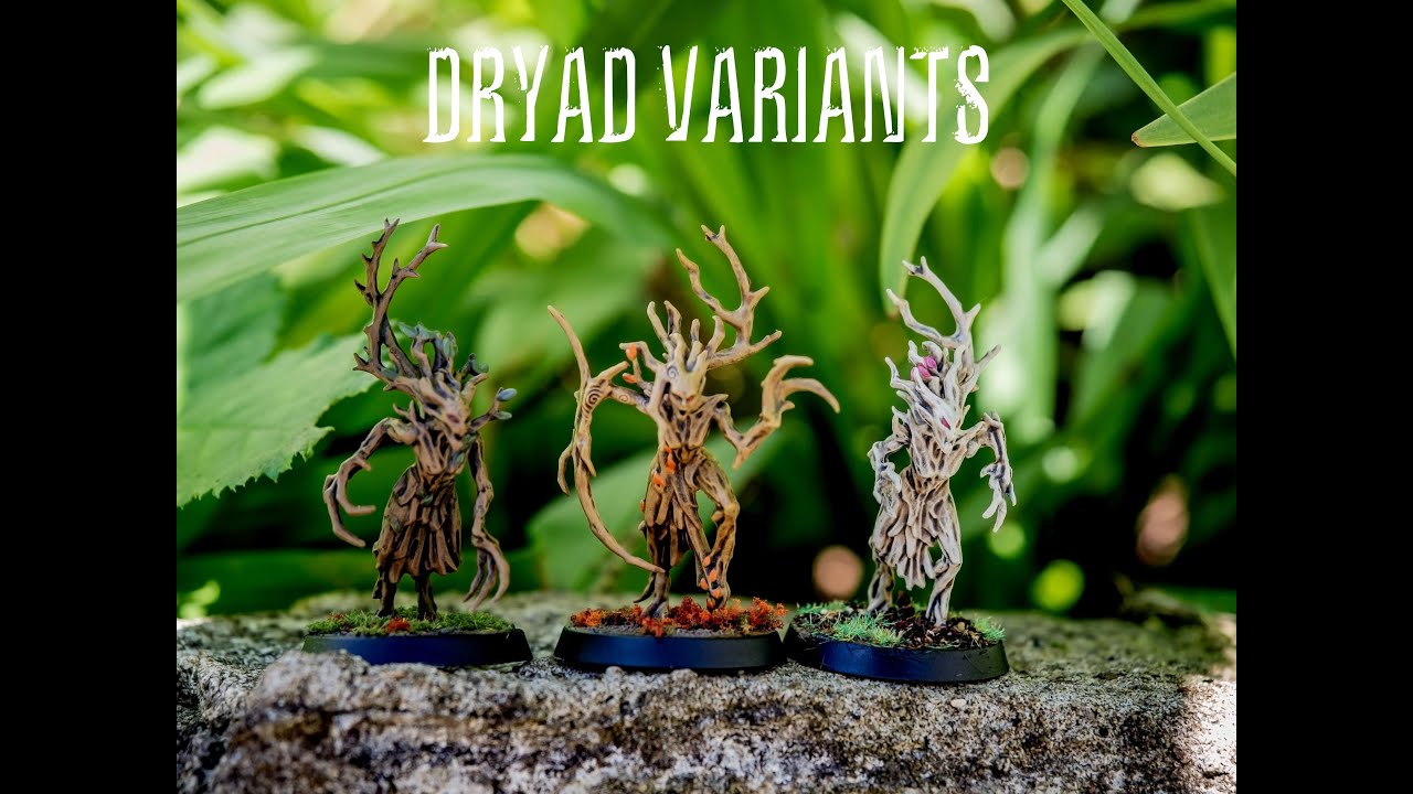 DRYADS | 3 Super easy Dryad variations and colours.