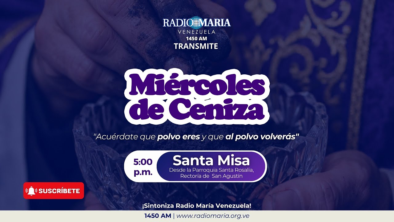 Santa Misa del Mi&eacute;rcoles de Ceniza 2026 EN VIVO | Inicio de la Cuaresma desde Caracas