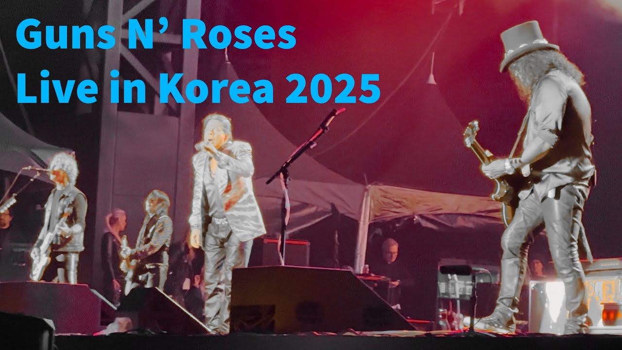 Guns N’ Roses - Live In Korea 2025 - Songdo Moonlight Festival Park, Incheon, Korea 2025-05-01